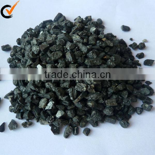 Tourmaline particles and powder