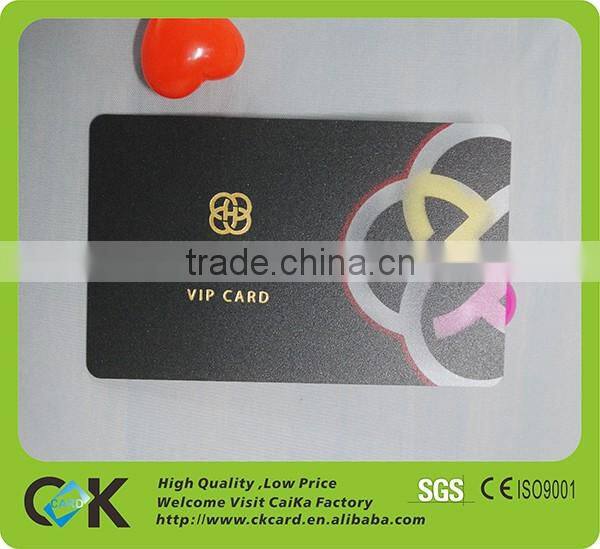 Good price clear transparent PVC card with matte surface