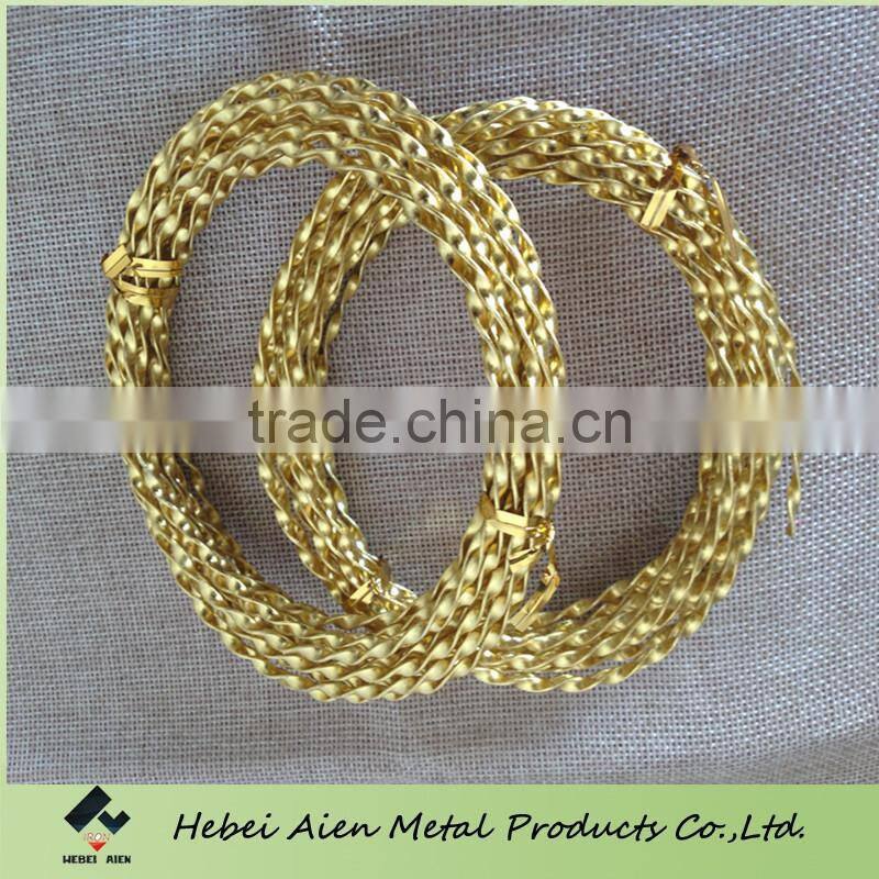 colorful handmade aluminum wire