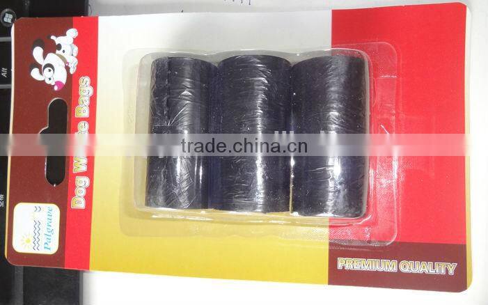 HDPE/PE Pet plastic bags Dog Waste bags biodegradable