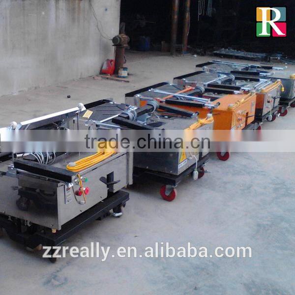 High quality plasterin machine,automatic cement rendering machine price