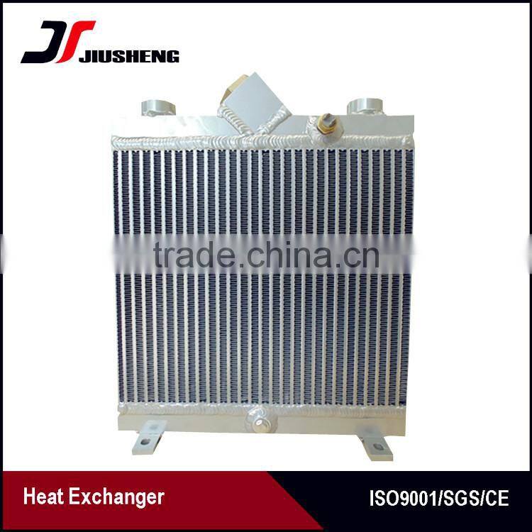 Customized Hydraulic Oil Cooler In Plate Bar With Fan Type Manufactory Design