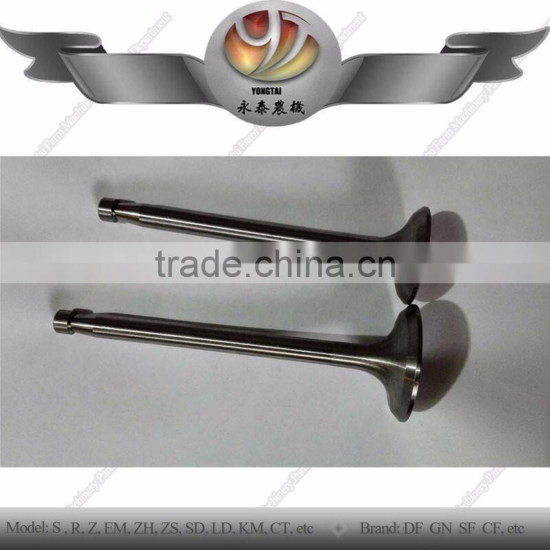 China supplier tractor parts exhaust and intake valves