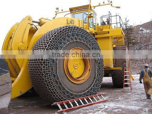 Heavy/Construction equipments protector tyre chain
