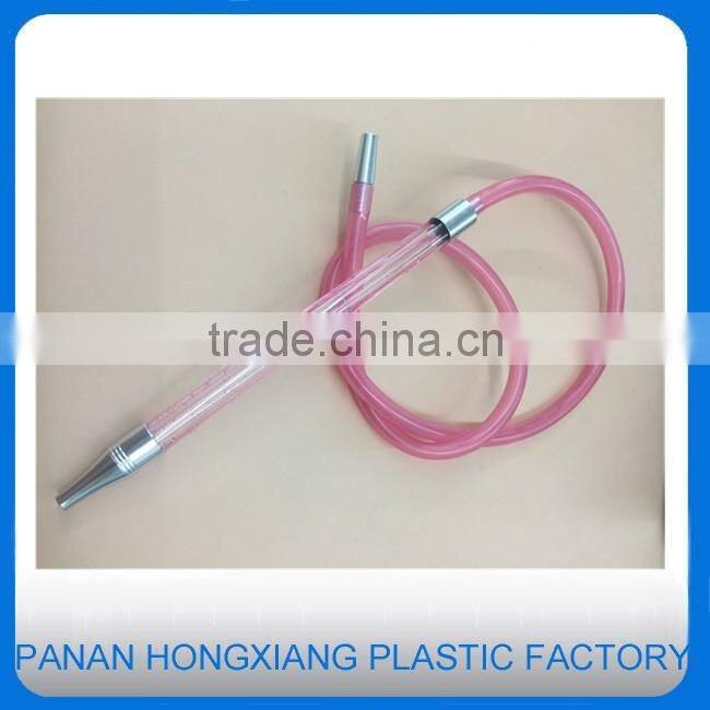 New Style Acrylic Tip Silicone Shisha Hookah Hose