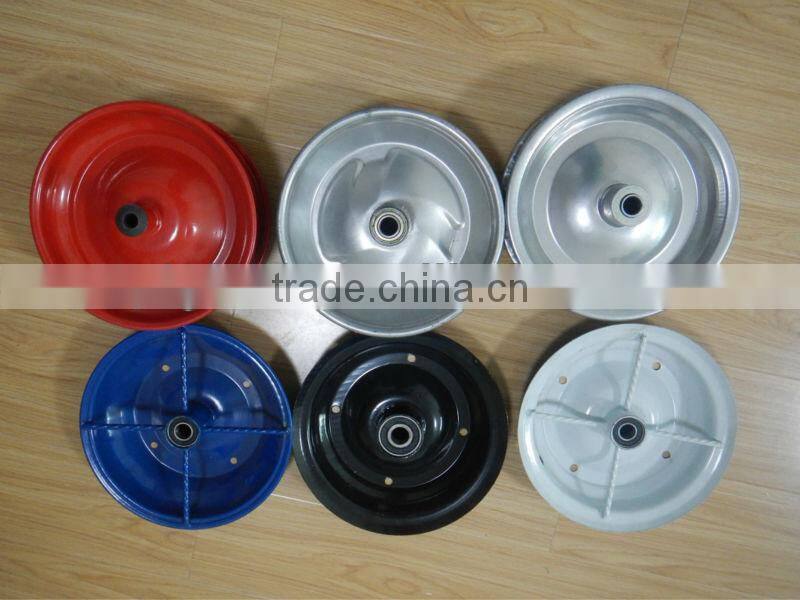 Qingdao supply wheel barrow rim 3.50-8