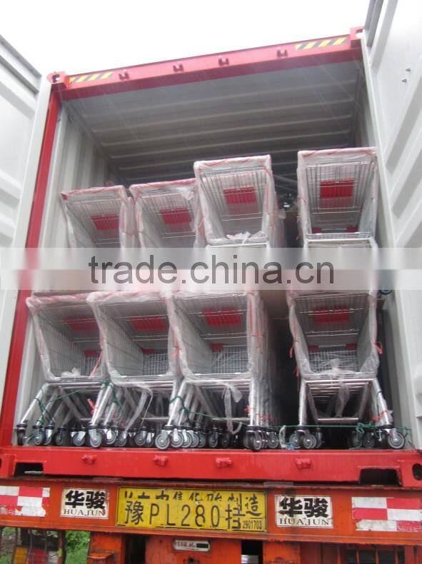 general use shopping cart wagon with 1 baby seat for sale
