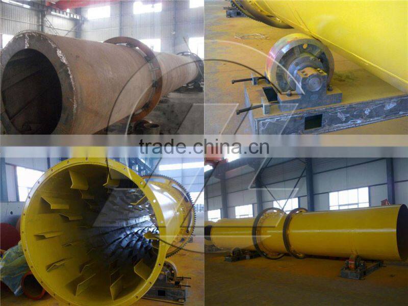 HSM CE approved best selling rotary dryer for stoving powder slag clay limestone lignite