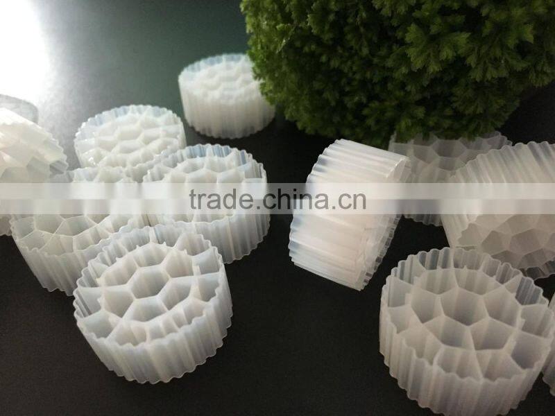Moving Bed Fish Farm Bio Filter Media/plastic pack media for aquarium small pond filters