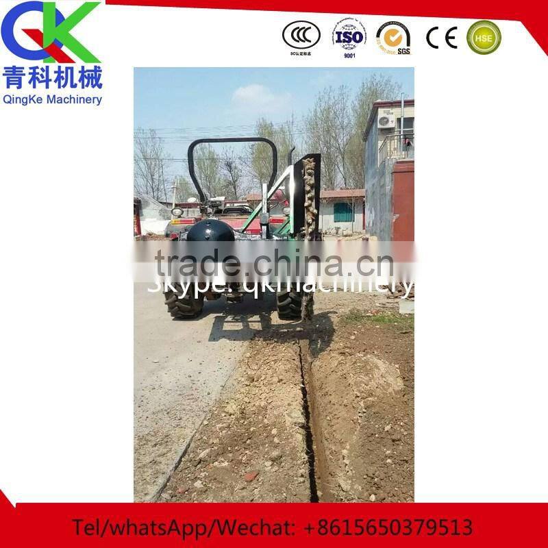 orchard Chain Ditcher banking machine