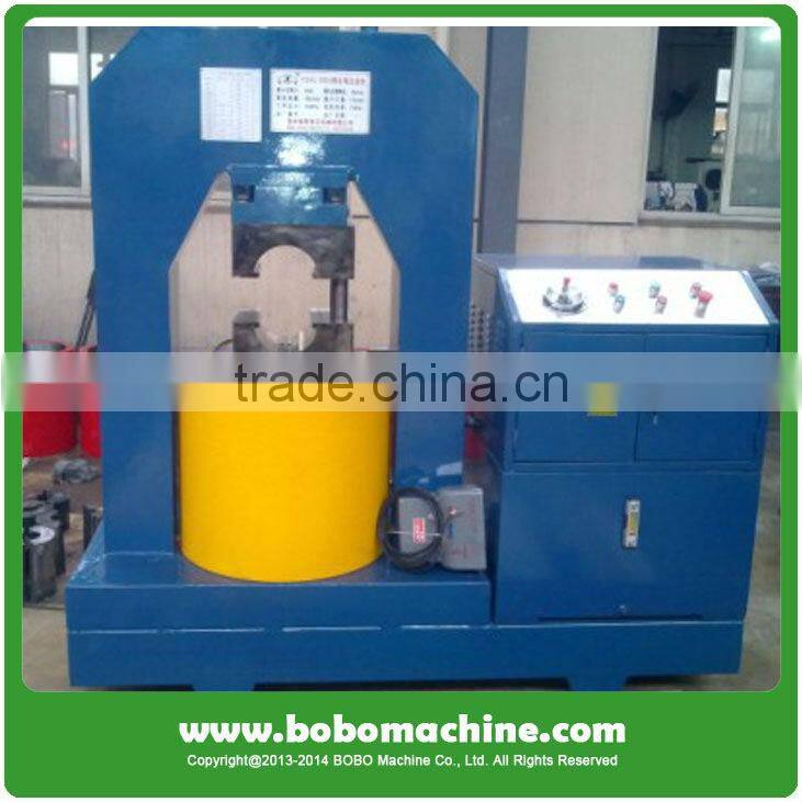Hydraulic steel wire rope pressing machine