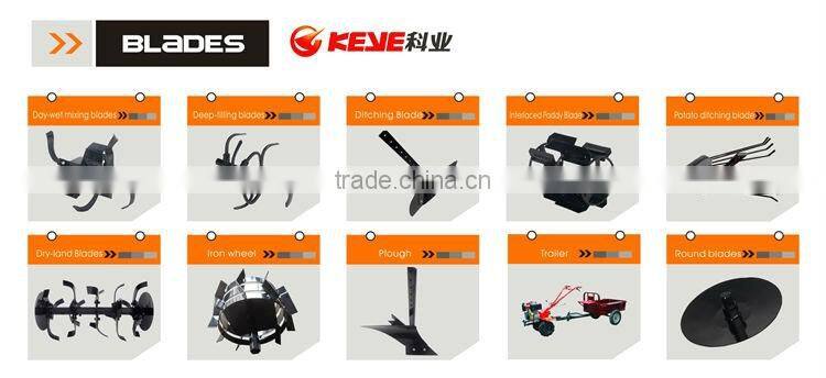 Reliable and durable Agriculture tool 6.5hp Portable hand rotavator with belt driving