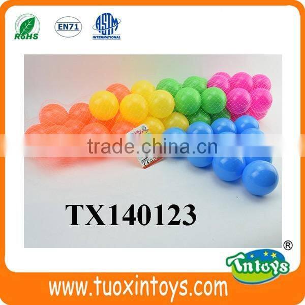 Plastic color sea ball ocean ball pits water ball inflatable toy for kids