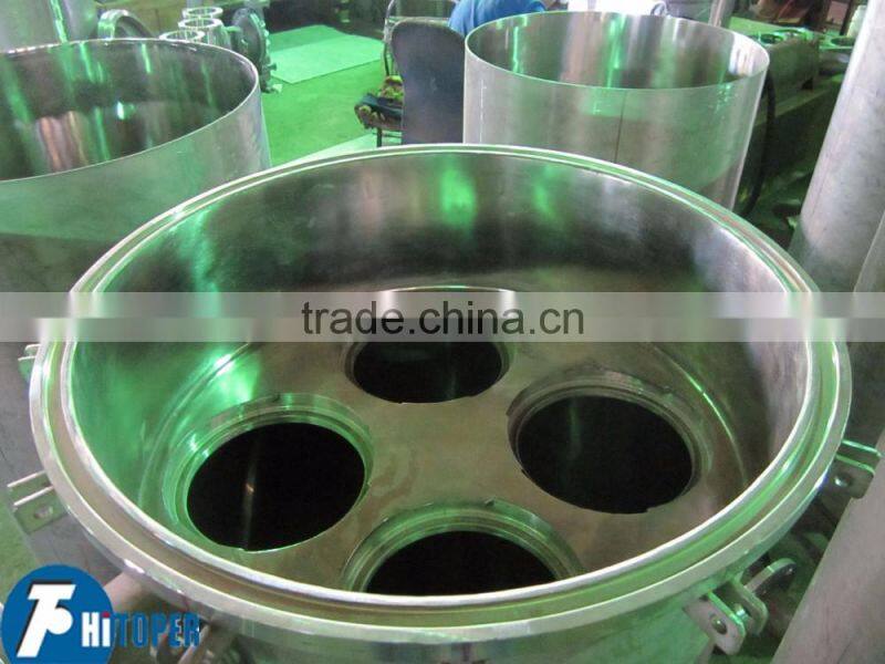 Extremely PH durable water filters bag filter/single bag cast iron bag filter