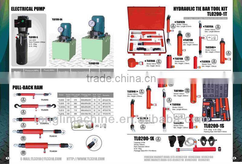 2 Ton TL0202 Red Pull Back Ram