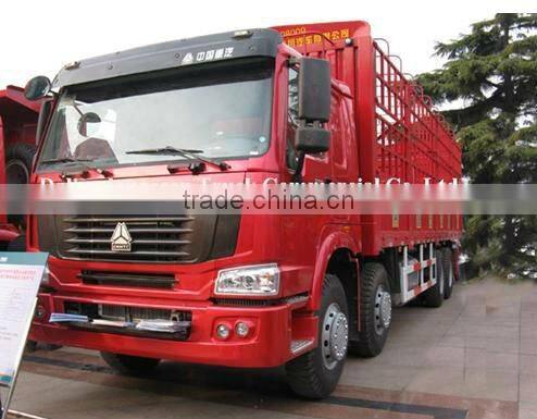 howo 8x4 31ton 4 axles cargo truck