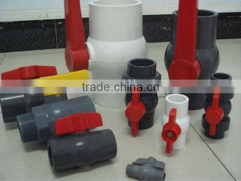 High quality and competitive price PVC Ball Valve, UPVC Valve