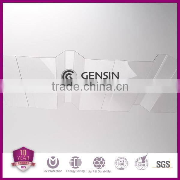 UV Coated Polycarbonate Corrugated Sheet,Corrugated Roofing Sheet,Corrugated Plastic Sheets For Skylight