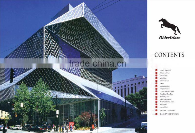 6mm bronze cheap price tinted float glass