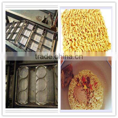 Mini fried instant noodles processing machine