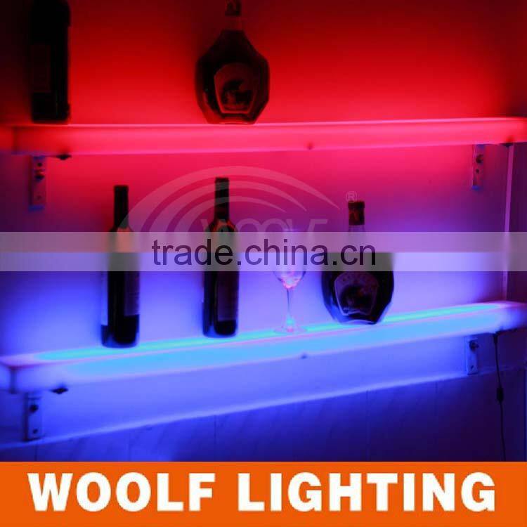 rechargeable led portable single wine rack