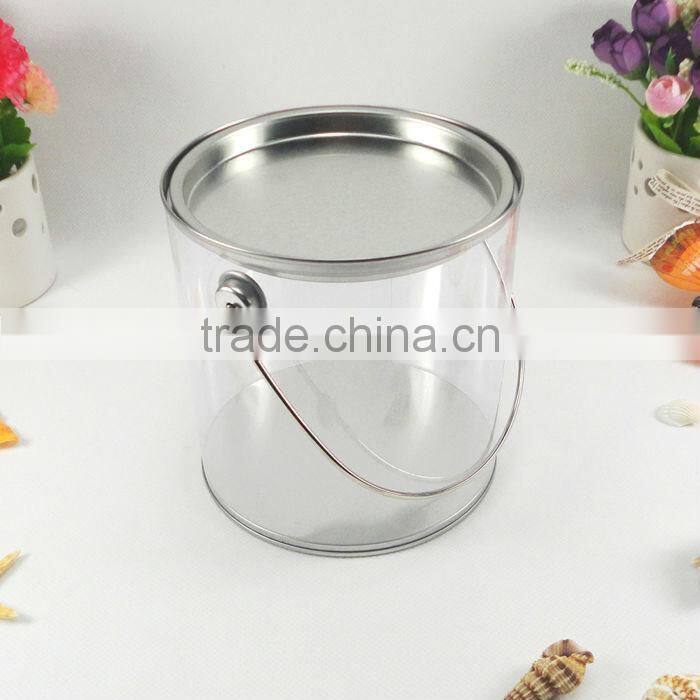 transparent PET candy tube