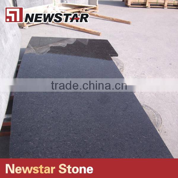 New black flamed basaltic granite