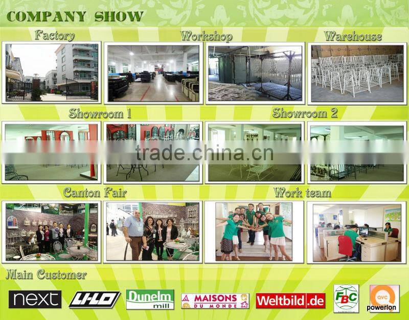 Wrought iron garden products bird bath