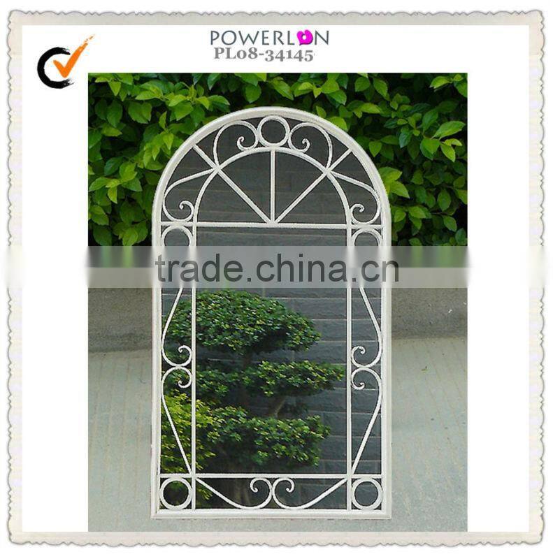 Antique Small Large New France Metal Frame Glass Mirror Decorative