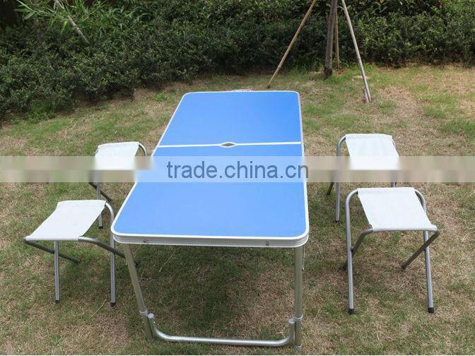 Aluminum table and chair camping table garden table