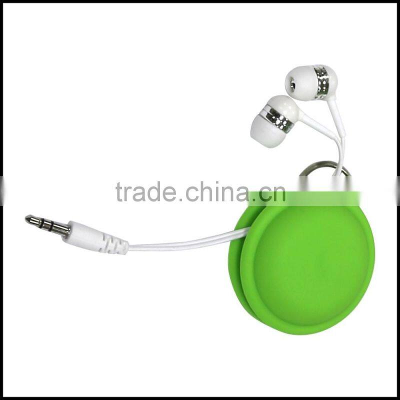 colorful and multifunctional silicone winder keychain