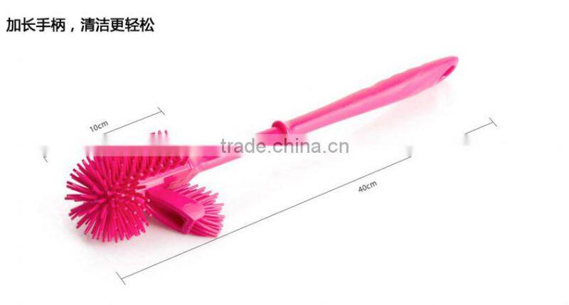J222 family bathroom curved handle toilet brush