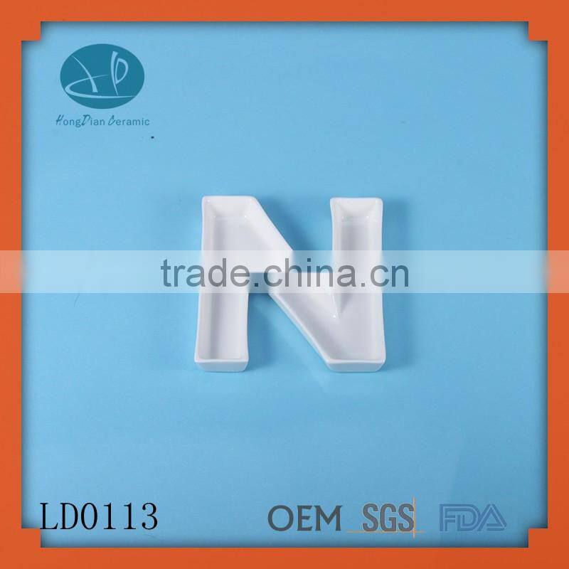 DAD Ceramic Candy Dish Set ,porcelain dinner plate