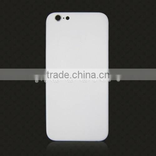 Pure white housing for iphone 6s back cover housing replacement,for iphone 6s white housing