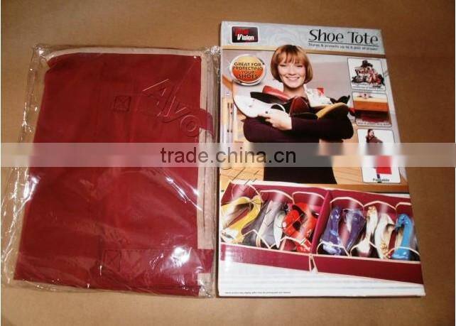 Travel Waterproof Ventilation Shoes Storage organizer Portable fashion Closet women/men folding shoe bags