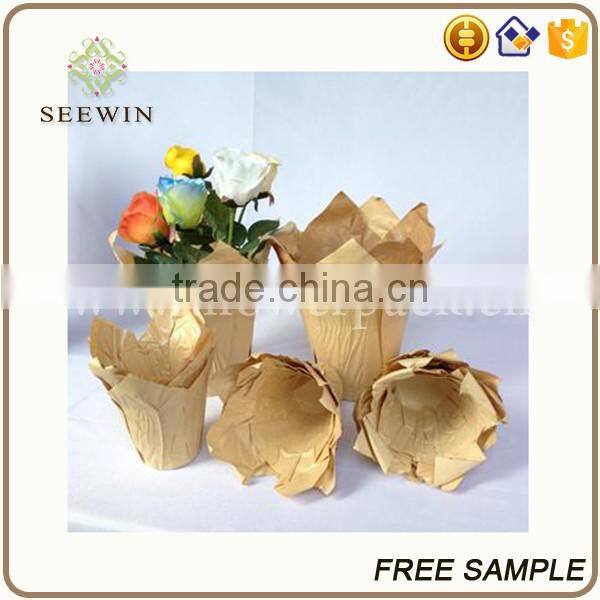 craft paper flower stand flower pot holder