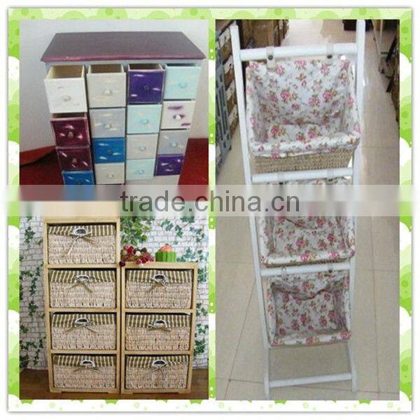 wooden pen box with blackboard and mirror cosmetic boxes pencial case