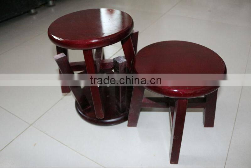 home furniture wooden round chairs for decoration
