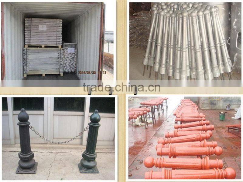 Trade Assurance China Supplier Street Metal Steel Cast Iron Bollard