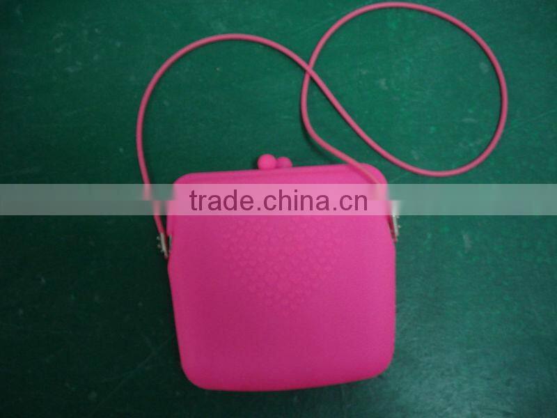 Silicone Shoulder Bag For ladies/ silicone hand bag