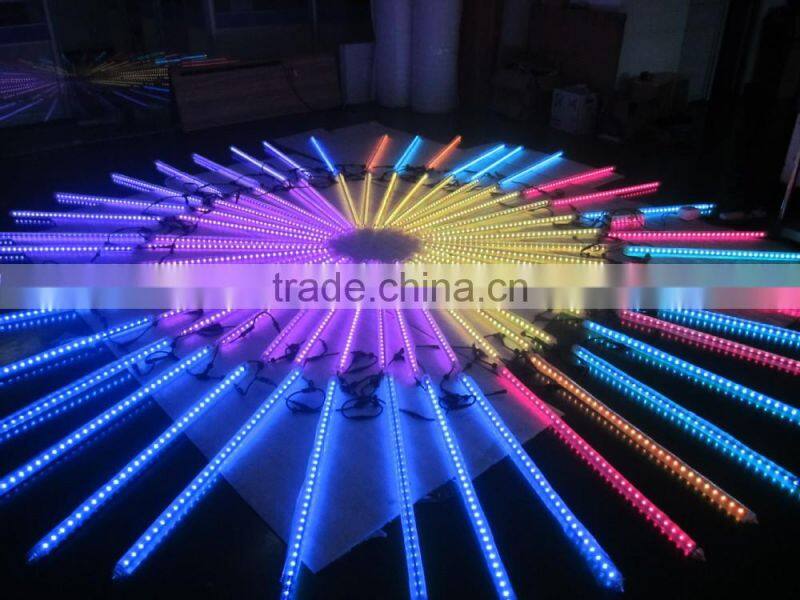 Led tube dmx meteor rgb multicolor color tube dmx