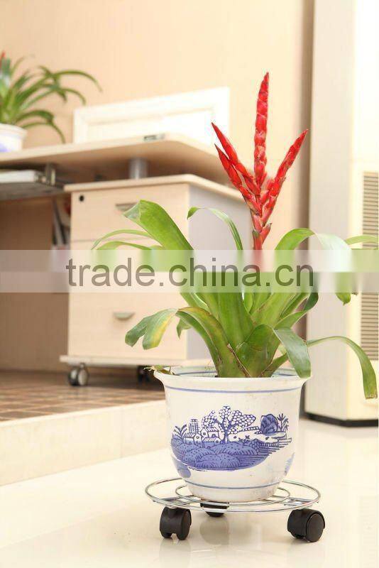 home removable metal flower shelf Plant Trolley