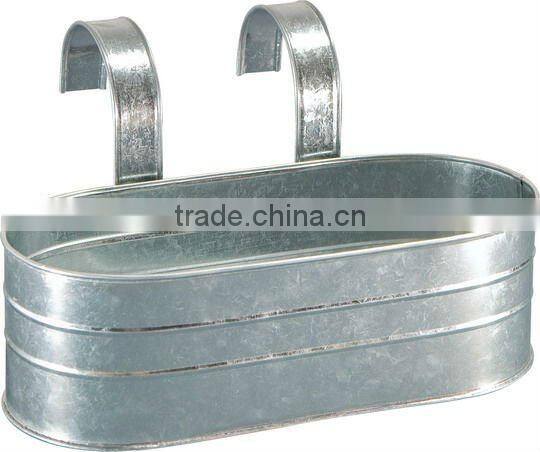 Metal Planters Set metal flower pot set with tray for home decor