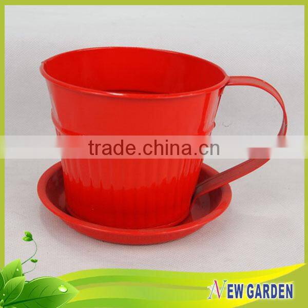2015 Newgarden top grade waterpoof cup shape mini flower pot