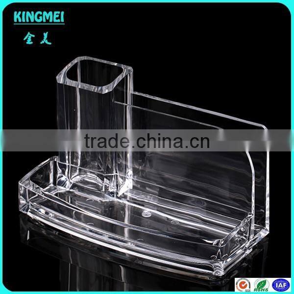 Custom single crystal acrylic pen box without lid