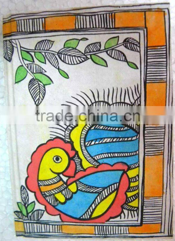 Printed diary journals notebooks