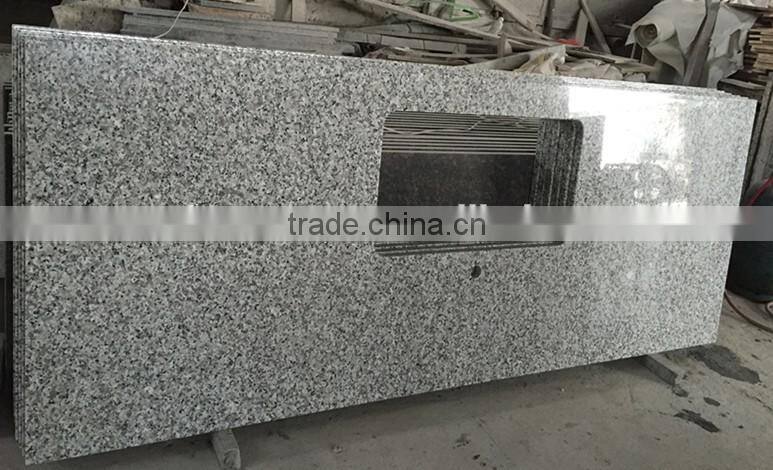 G439 grey granite kitchen countertops, prefab granite countertop