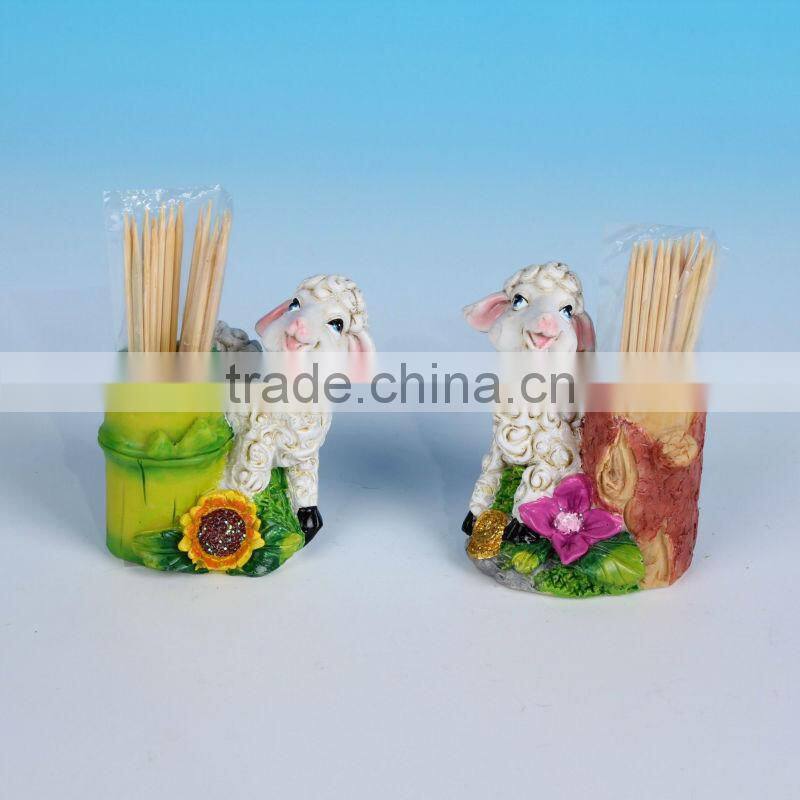 2015 cute resin sheep ashtrays for russia