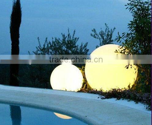 RGB 16 colors changing plastic decorative LED round magic balls