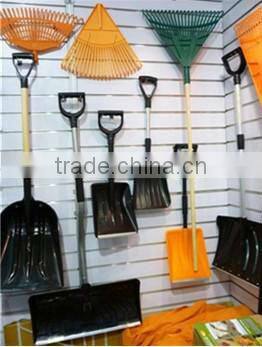 2016 new large 18inch plastic hardwooden Snow/Ice Shovel For Winter Cleaning